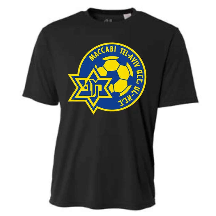 Maccabi Tel Aviv Sport Fc Football Club Israel Cooling Performance Crew T-Shirt