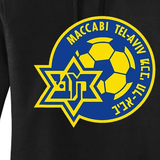 Maccabi Tel Aviv Sport Fc Football Club Israel Women's Pullover Hoodie