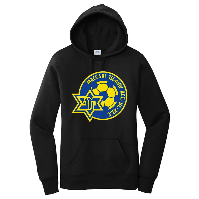 Maccabi Tel Aviv Sport Fc Football Club Israel Women's Pullover Hoodie