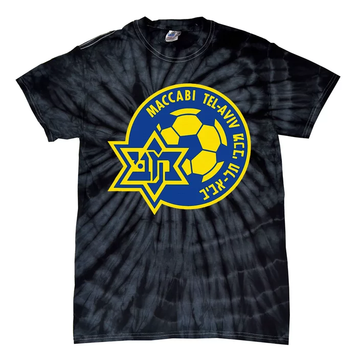 Maccabi Tel Aviv Sport Fc Football Club Israel Tie-Dye T-Shirt