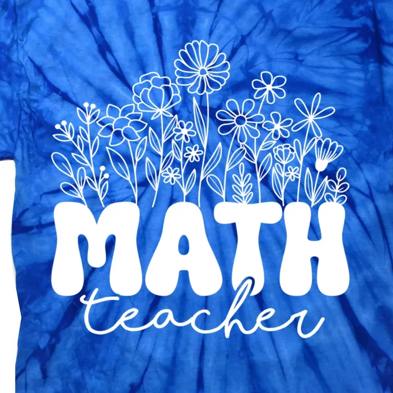 Math Teacher Algebra Instructor Geometry Pi Day Mathematics Cool Gift Tie-Dye T-Shirt