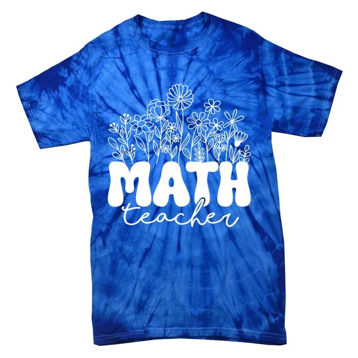 Math Teacher Algebra Instructor Geometry Pi Day Mathematics Cool Gift Tie-Dye T-Shirt