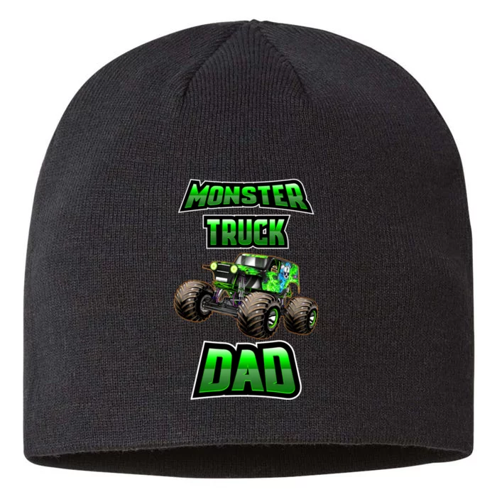 Monster Trucks Are My Jam Monster Truck Dad 8 1/2in Sustainable Knit Beanie