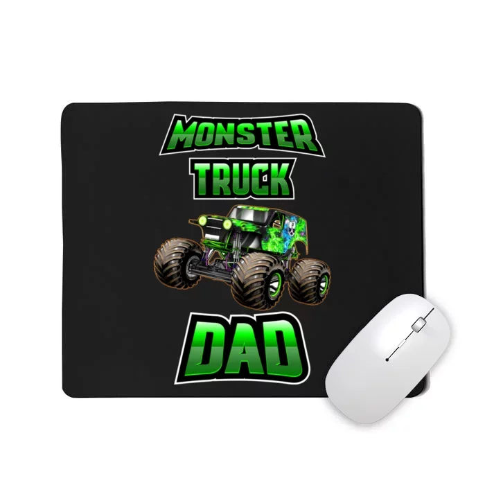 Monster Trucks Are My Jam Monster Truck Dad Mousepad