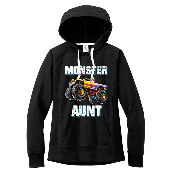 Monster Truck Aunt Women's Fleece Hoodie