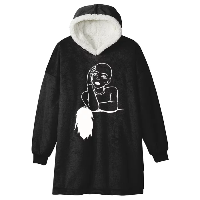 Molly Tuttle Alopecia Awareness Hooded Wearable Blanket