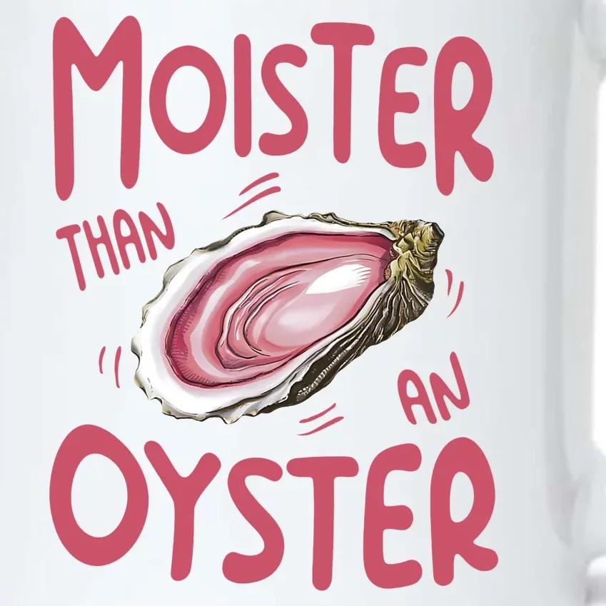 Moister Than An Oyster Black Color Changing Mug