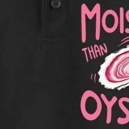 Moister Than An Oyster Dry Zone Grid Performance Polo