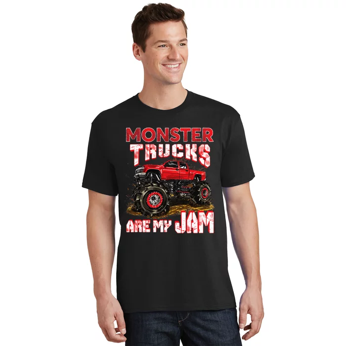 Monster Truck Are My Jam For Monster Truck Lovers Men & Kids T-Shirt