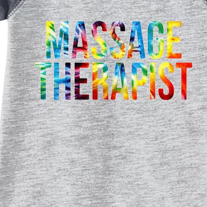 Massage Therapist Appreciation Day Tie Dye Women For Work Infant Baby Jersey Bodysuit