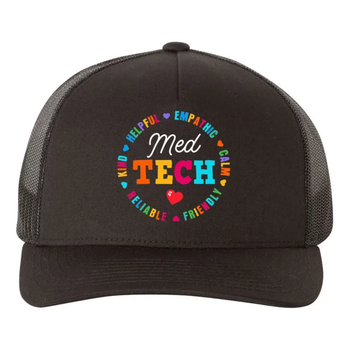 MED Tech Appreciation Week healthcare Medical Technologist Yupoong Adult 5-Panel Trucker Hat