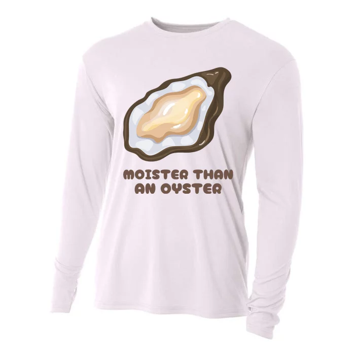 Moister Than An Oyster Shuck Seafood Cooling Performance Long Sleeve Crew