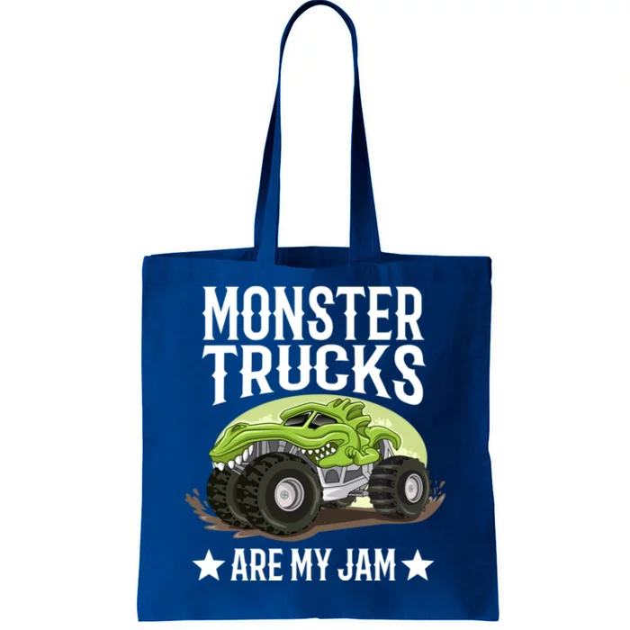 Monster Trucks Are My Jam Montertruck Monster Truck Gift Tote Bag