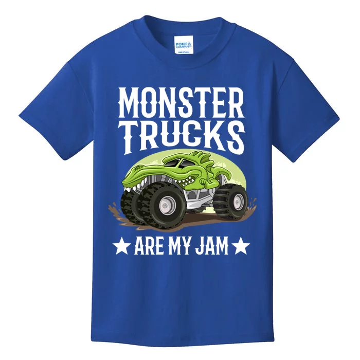 Monster Trucks Are My Jam Montertruck Monster Truck Gift Kids T-Shirt