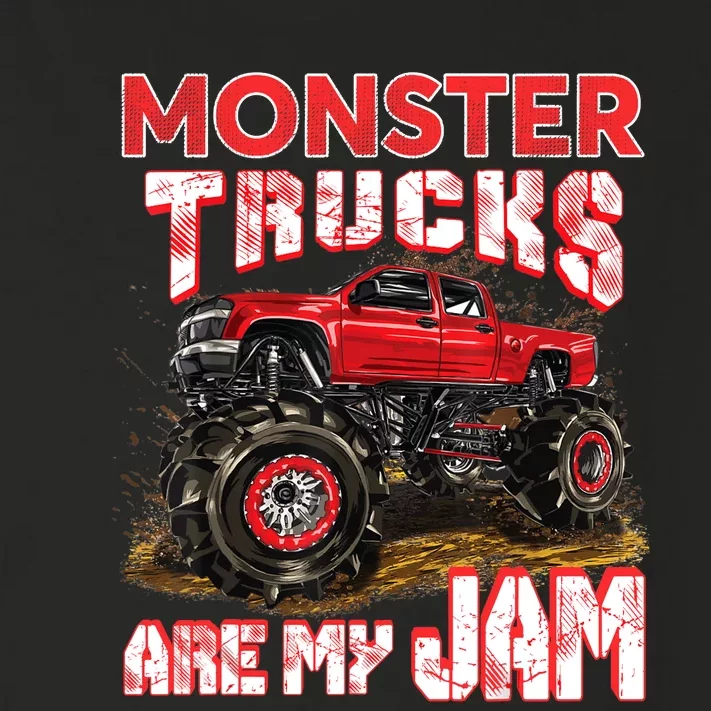 Monster Truck Are My Jam For Monster Truck Lovers Toddler Long Sleeve Shirt