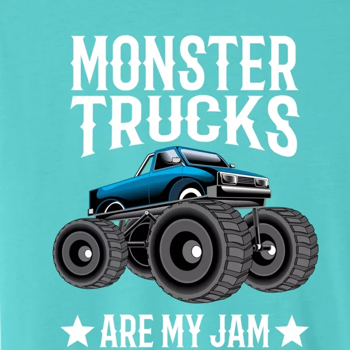 Monster Trucks Are My Jam Montertruck Monster Truck Gift ChromaSoft Performance T-Shirt