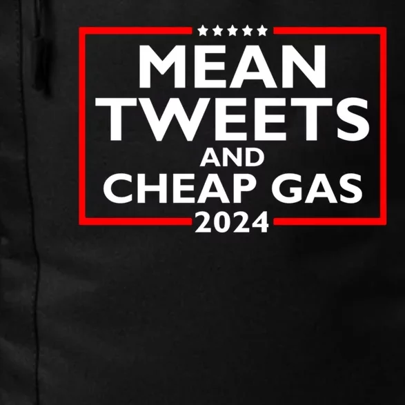 Mean Tweets And Cheap Gas Funny 2024 ProTrump Election Daily Commute Backpack