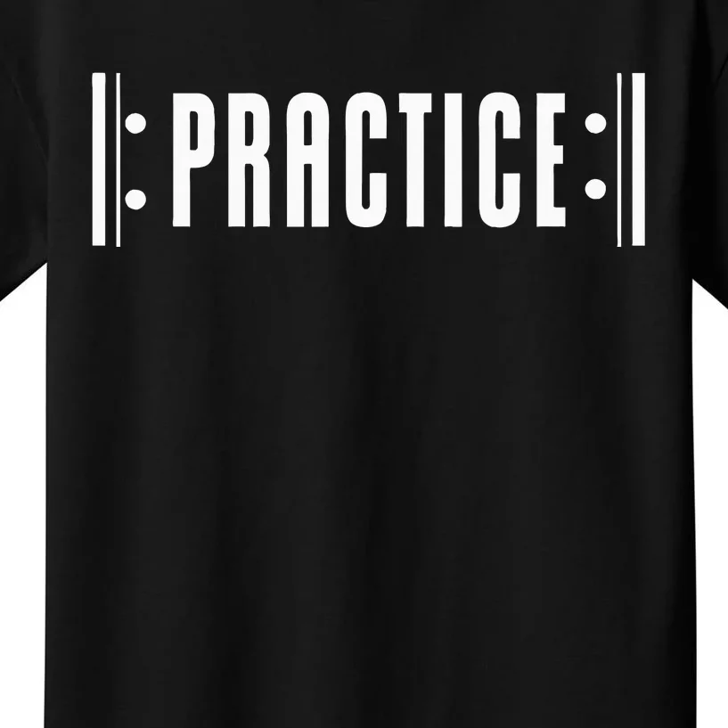 Music Teacher Appreciation Practice Band Director Kids T-Shirt