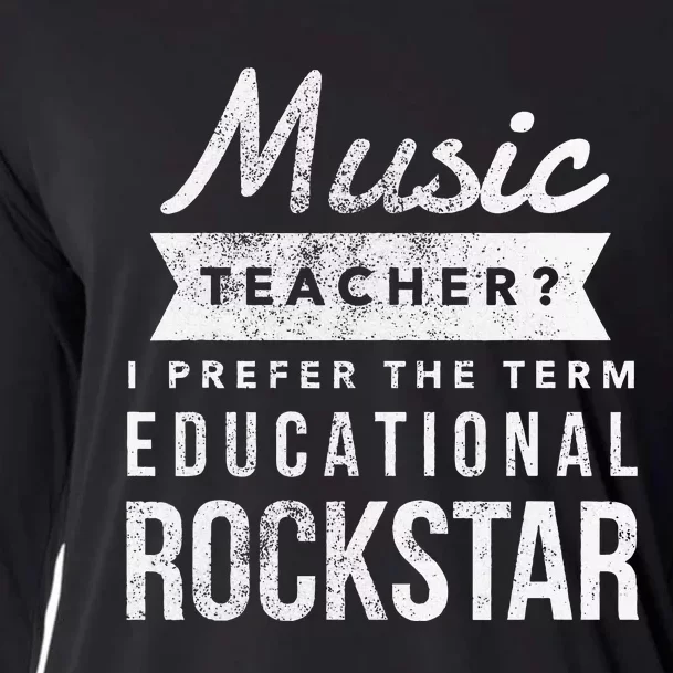 Music Teacher Appreciation Gifts Cooling Performance Long Sleeve Crew