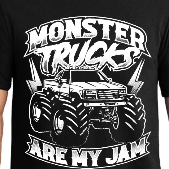 Monster Truck Are My Jam For Monster Truck Lovers Pajama Set