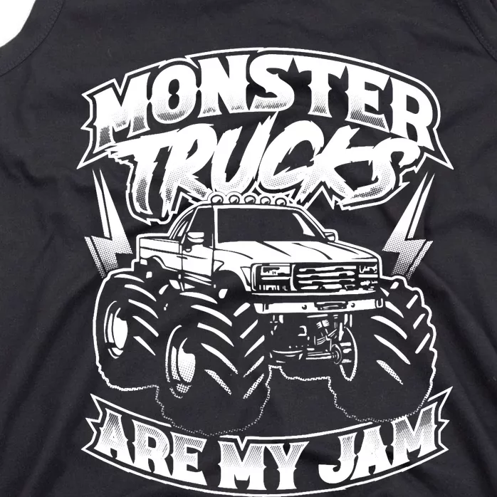 Monster Truck Are My Jam For Monster Truck Lovers Tank Top