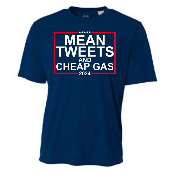 Mean Tweets And Cheap Gas 2024 Cooling Performance Crew T-Shirt