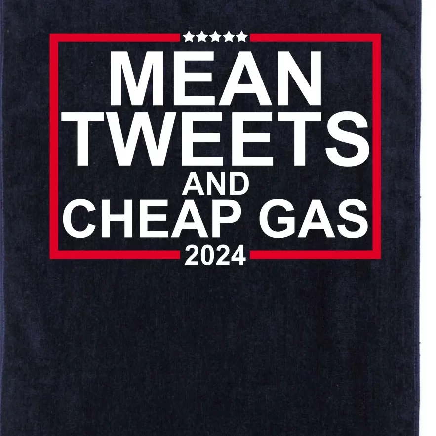 Mean Tweets And Cheap Gas 2024 Platinum Collection Golf Towel