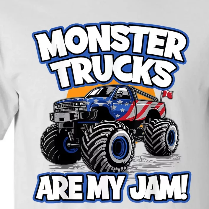 Monster Trucks Are My Jam Tall T-Shirt