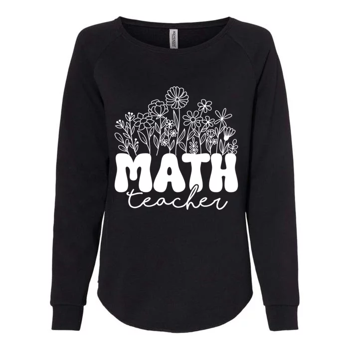 Math Teacher Algebra Instructor Geometry Pi Day Mathematics Great Gift Womens California Wash Sweatshirt