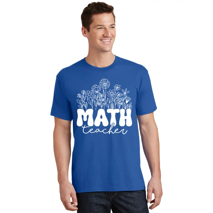 Math Teacher Algebra Instructor Geometry Pi Day Mathematics Great Gift T-Shirt