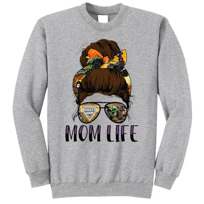 Monster Truck Are My Jam For Monster Truck Lovers Momlife Tall Sweatshirt