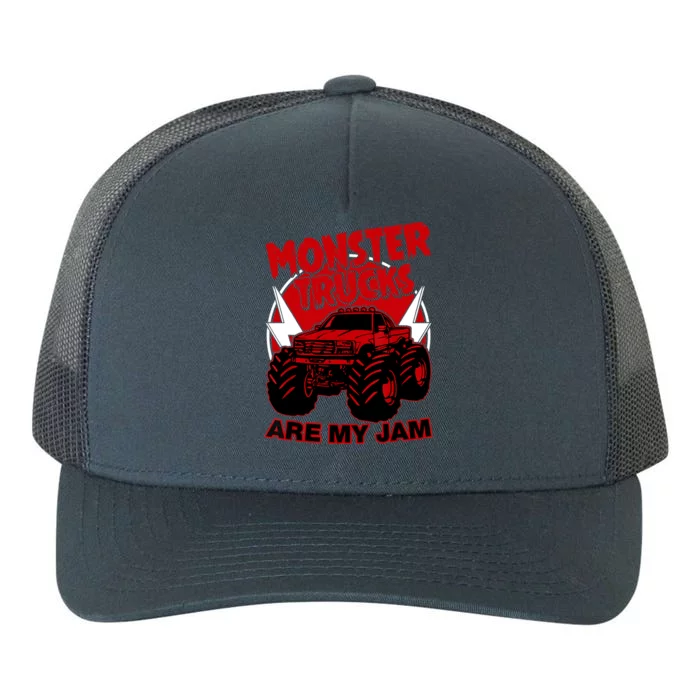 Monster Truck Are My Jam For Funny Monster Truck Lovers Yupoong Adult 5-Panel Trucker Hat