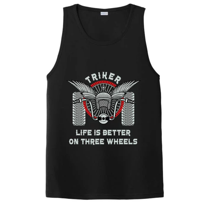 Motorcycle Trike Biker Motortrike Triker Motor Bike Performance Tank