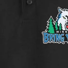 Minnesota Timberwolves Bring Ya Ass Dry Zone Grid Performance Polo