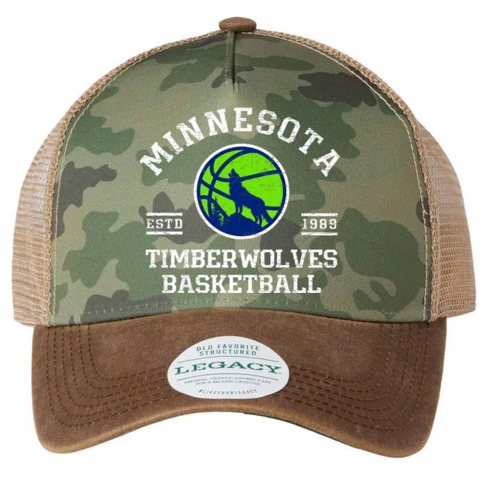 Minnesota Timberwolves Basketball Legacy Tie Dye Trucker Hat