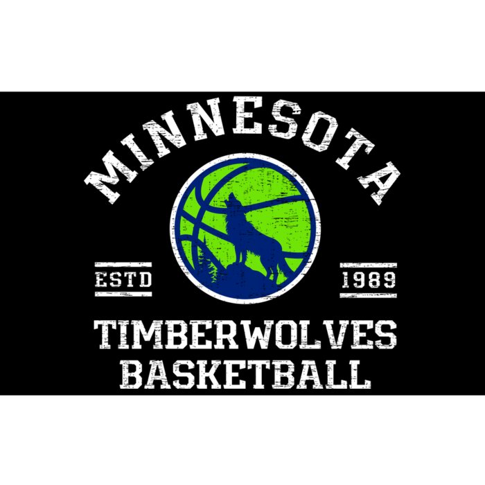 Minnesota Timberwolves Basketball Bumper Sticker