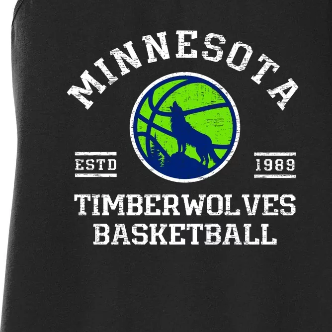 Minnesota Timberwolves Basketball Women's Racerback Tank