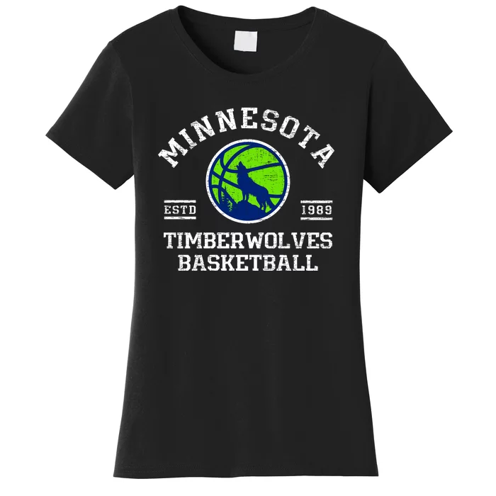 Minnesota Timberwolves Basketball Women's T-Shirt