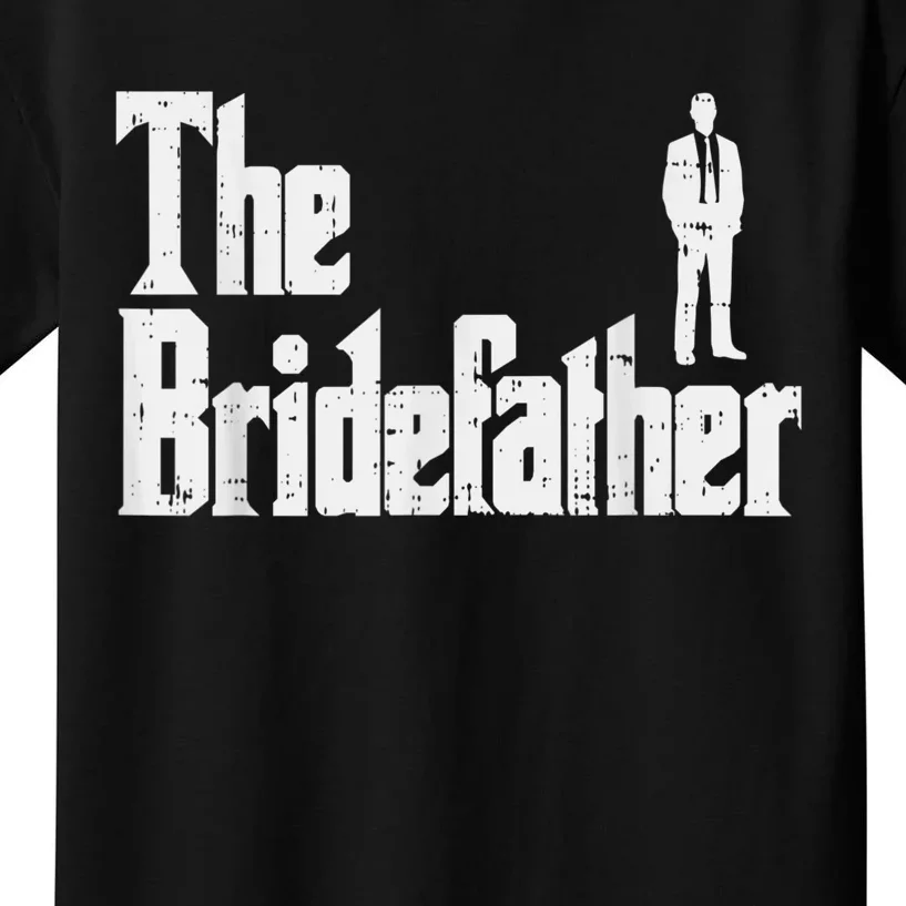 Mens The Bridefather Father Of Bride Dad Wedding Rehearsal Dinner Kids T-Shirt