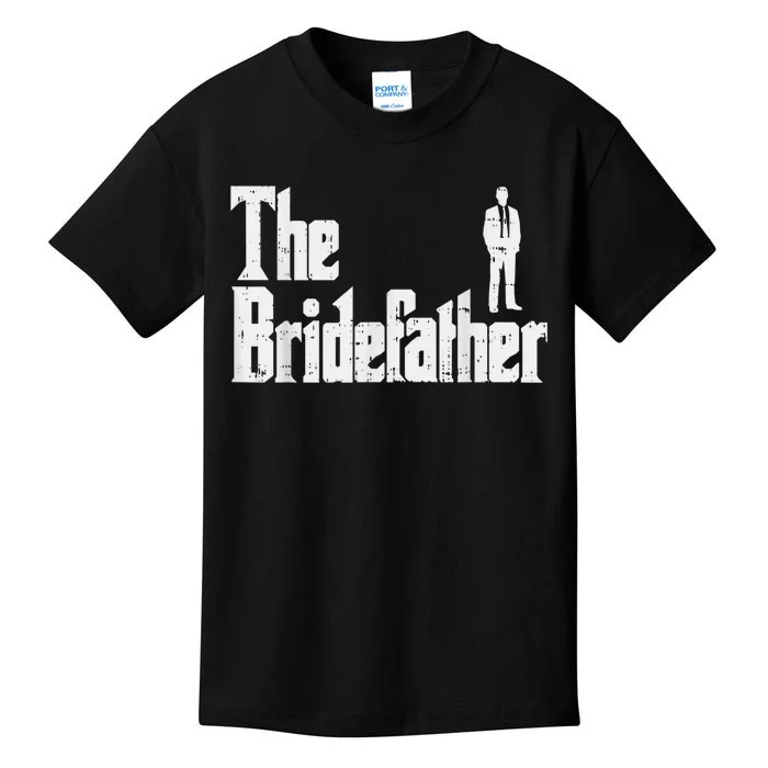 Mens The Bridefather Father Of Bride Dad Wedding Rehearsal Dinner Kids T-Shirt