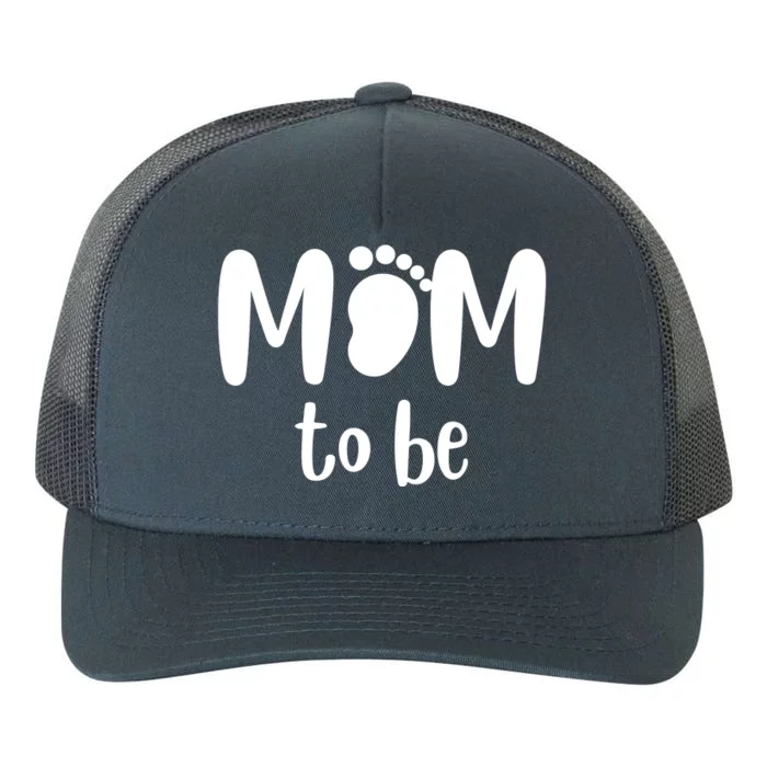 Mom To Be Pregnancy Announcement Yupoong Adult 5-Panel Trucker Hat