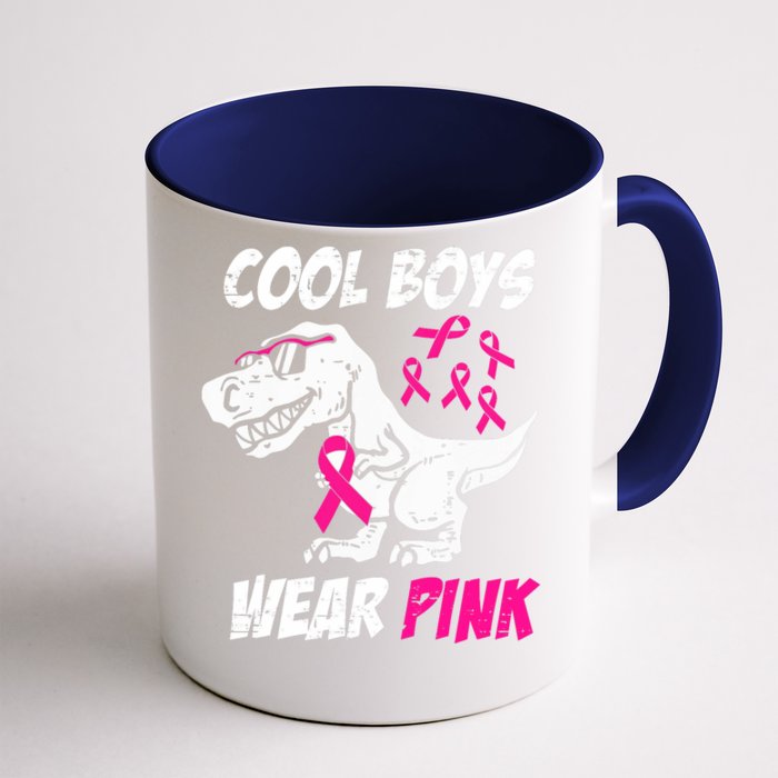 Monster Truck Breast Cancer Awareness Cool Wear Front & Back Coffee Mug