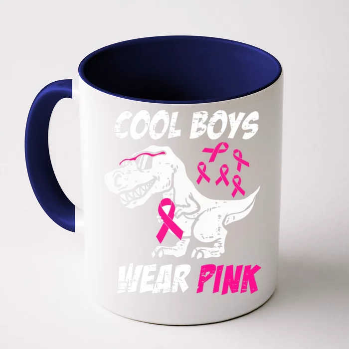 Monster Truck Breast Cancer Awareness Cool Wear Front & Back Coffee Mug