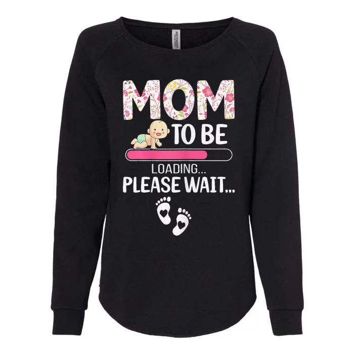 Mom To Be Mother's Day First Time Mom Pregnancy Womens California Wash Sweatshirt