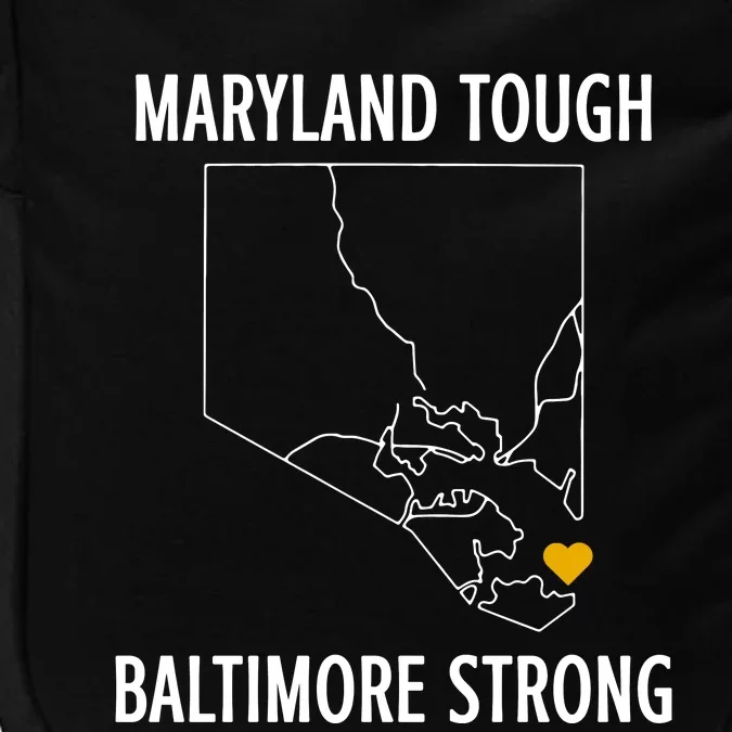 Maryland Tough Baltimore Strong Impact Tech Backpack