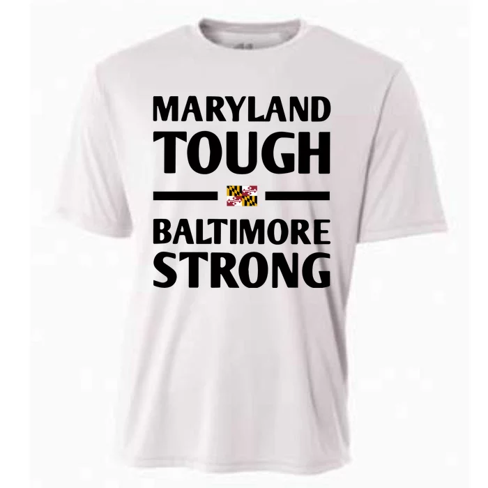 Maryland Tough Baltimore Strong Cooling Performance Crew T-Shirt