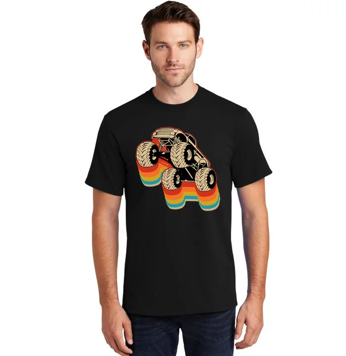 Monster Truck Big Vintage Style Tall T-Shirt