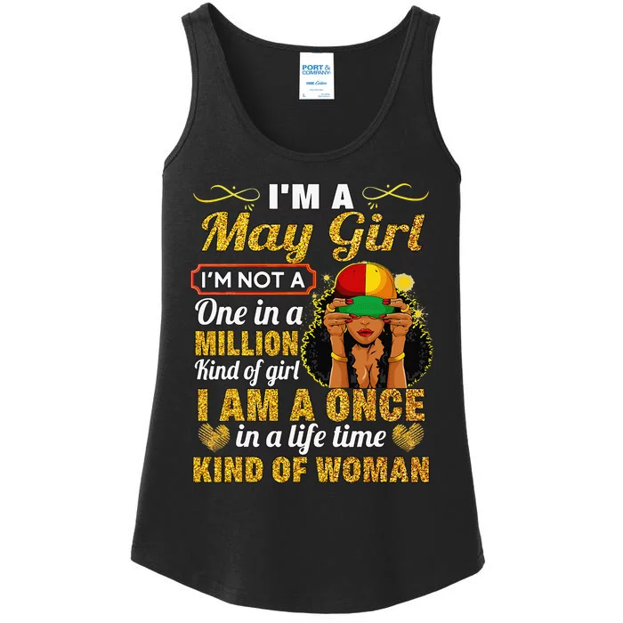 May Taurus Birthday Gift Once In Lifetime Kinda Woman Ladies Essential Tank