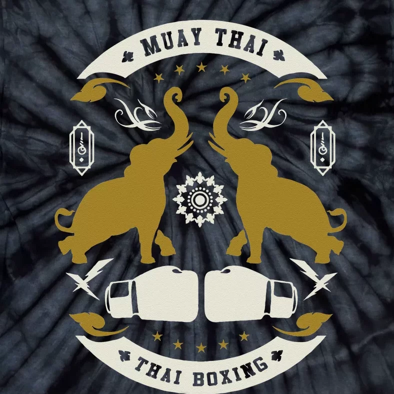 Muay Thai Boxing Tie-Dye T-Shirt