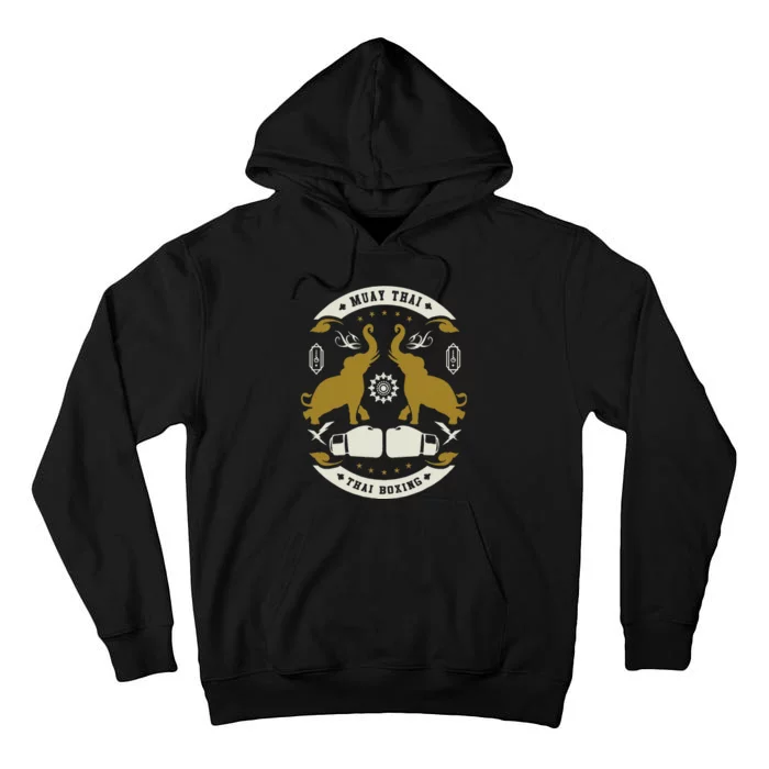 Muay Thai Boxing Tall Hoodie